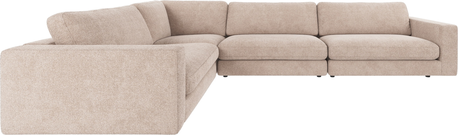 Hjørnesofa Rowico Duncan Modulsofa Greg Tekstil Lysebeige Fsc-certificeret Ramme 345x233x78 Cm