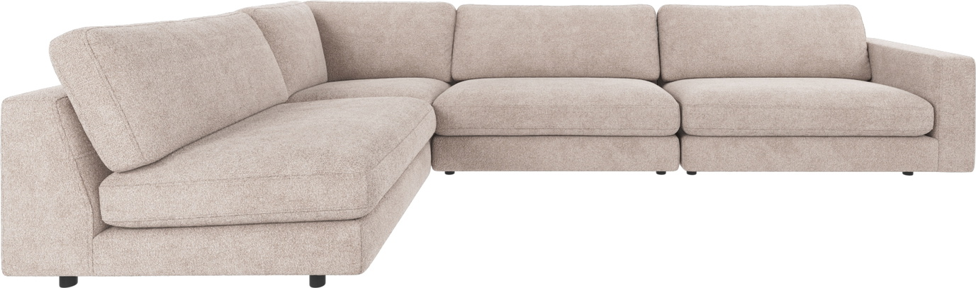 Hjørnesofa Rowico Duncan Modulsofa Lysegrå Greg 17 Stof 345ã 216 Cm