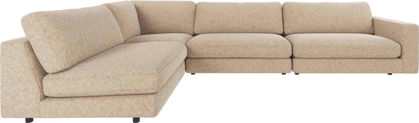 Hjørnesofa Rowico Duncan i Beige Stof - Nordisk Design