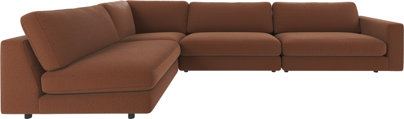 Hjørnesofa Rowico Duncan Rita 96 Rød 345ã 216 Cm