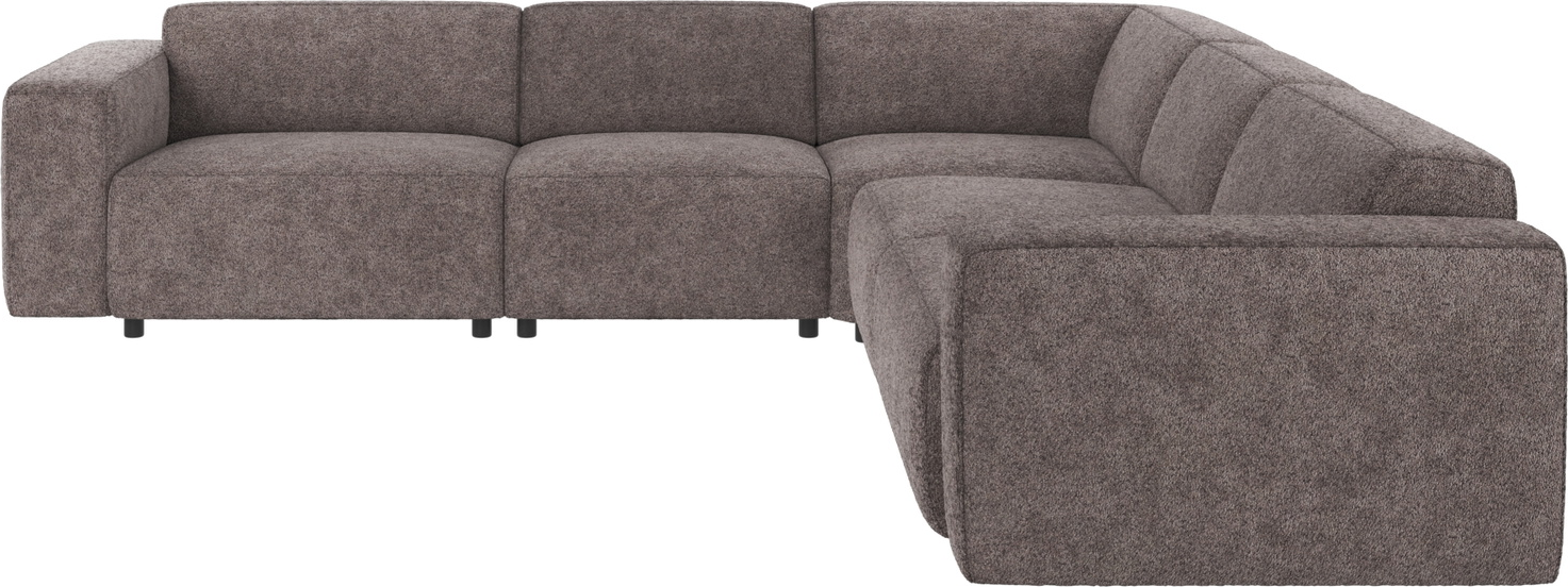 Hjørnesofa Rowico Willard Anna-stof Mørkegrå Modulopbygget -sofa 297x297x70 Cm