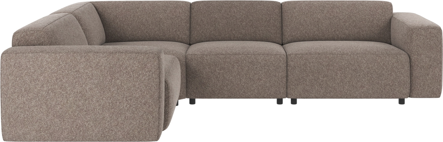 Hjørnesofa Rowico Willard Mørk Beige Bobby -stof Modulær Skandinavisk Design Med Fsc-mix Stel 297x219x70 Cm