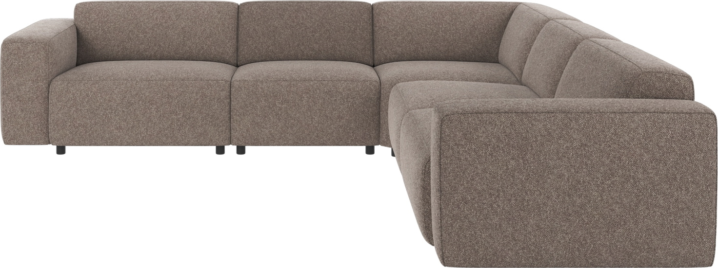 Hjørnesofa Rowico Willard Modulær Mørk Beige Stof Bobby 297x297 Cm