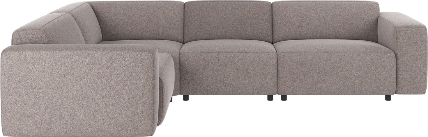 Hjørnesofa Rowico Willard Modulopbygget Stofsofa Gråbeige Brenda 297x219 Cm