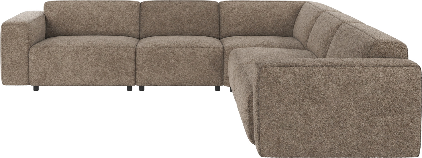 Hjørnesofa Rowico Willard Modulsofa Anna Mørk Beige 297x297 Cm