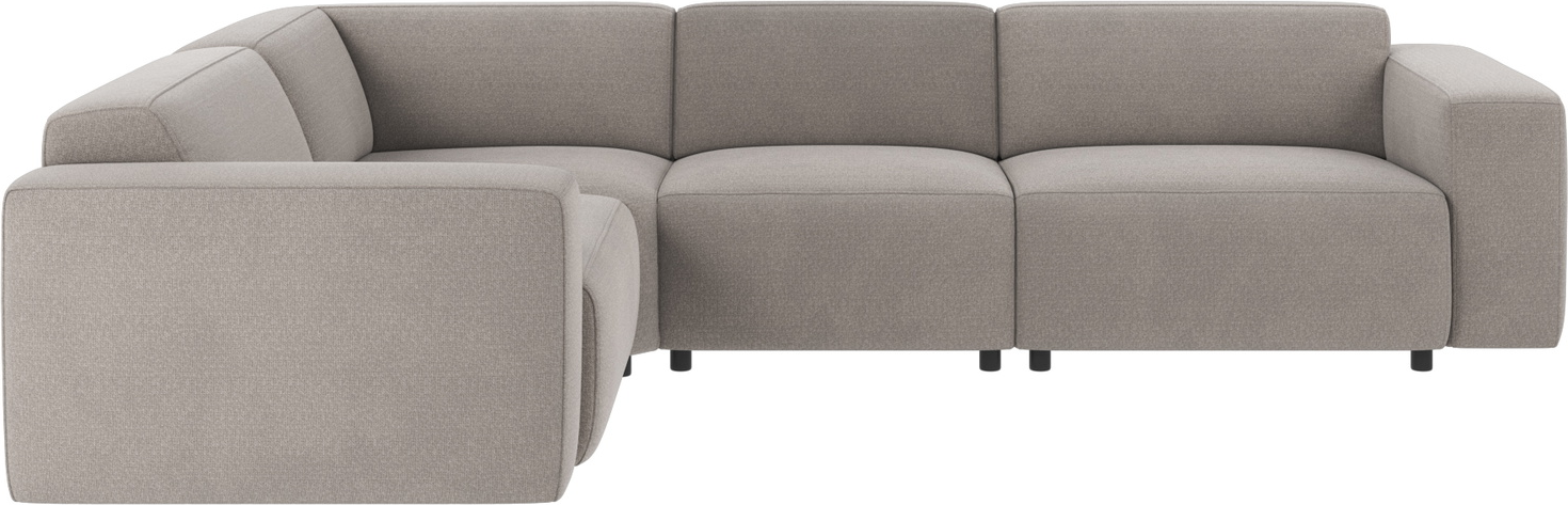 Hjørnesofa Rowico Willard Rita Lysegrå Stof Modulopbygget 297ã 219 Cm Høj Komfort Nordisk Design