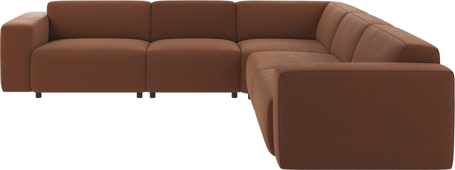 Hjørnesofa Rowico Willard Rita Polyester Rød 70ã 297ã 297 Cm