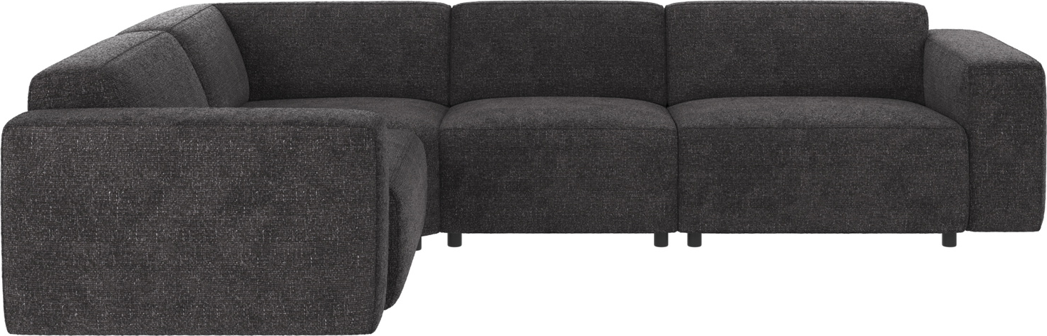 Hjørnesofa Rowico Willard Robin 66 Mørkegrå Stof Modulopbygget 297   219 Cm