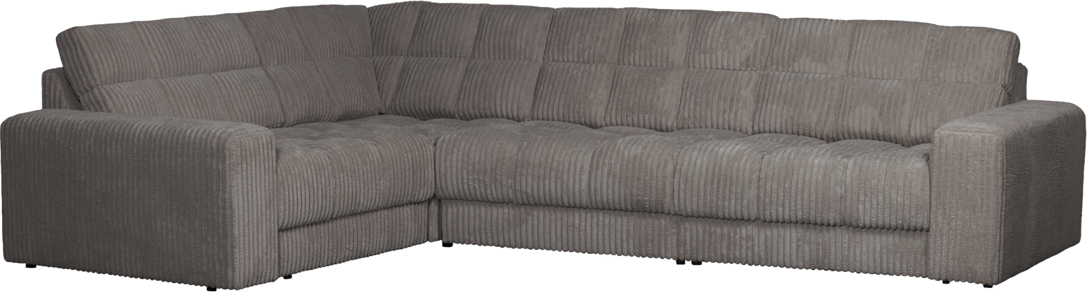 Venstrevendt Hjørnesofa fra Woood i Fløjl Terrazzo