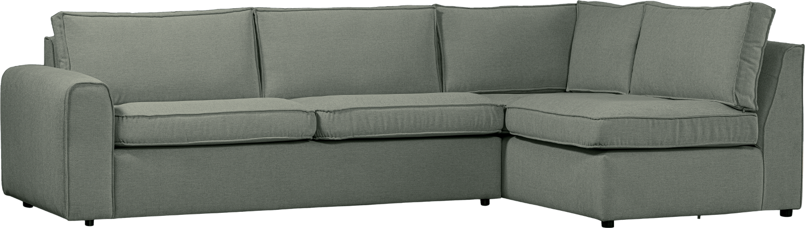 Hjørnesofa Woood Freek Højrevendt Lys Denimblå H80ã B175ã L284 Cm
