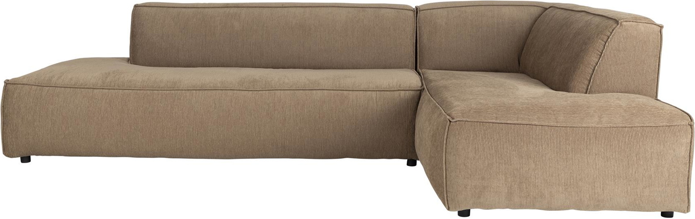 Elegant Hjørnesofa Fat Freddy fra Zuiver - Højrevendt Grå
