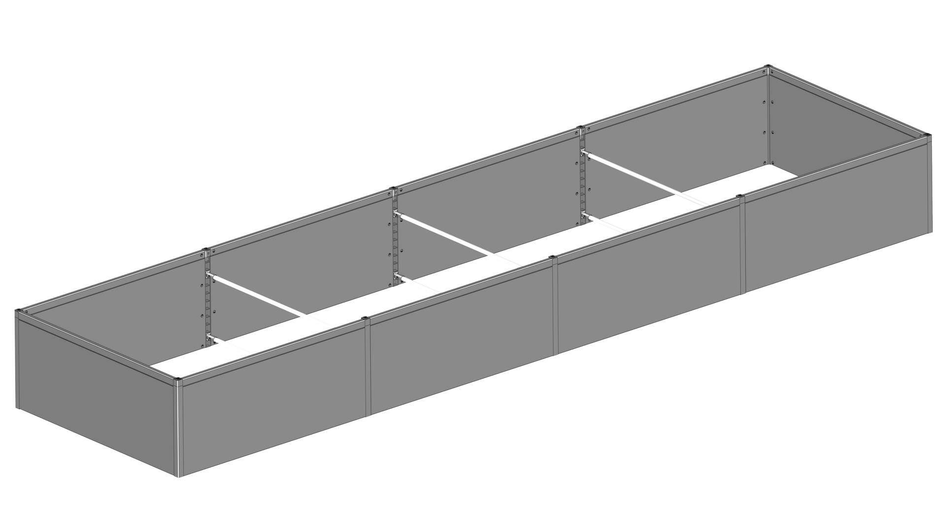 Højbed   Pvc 50x120x480 Cm