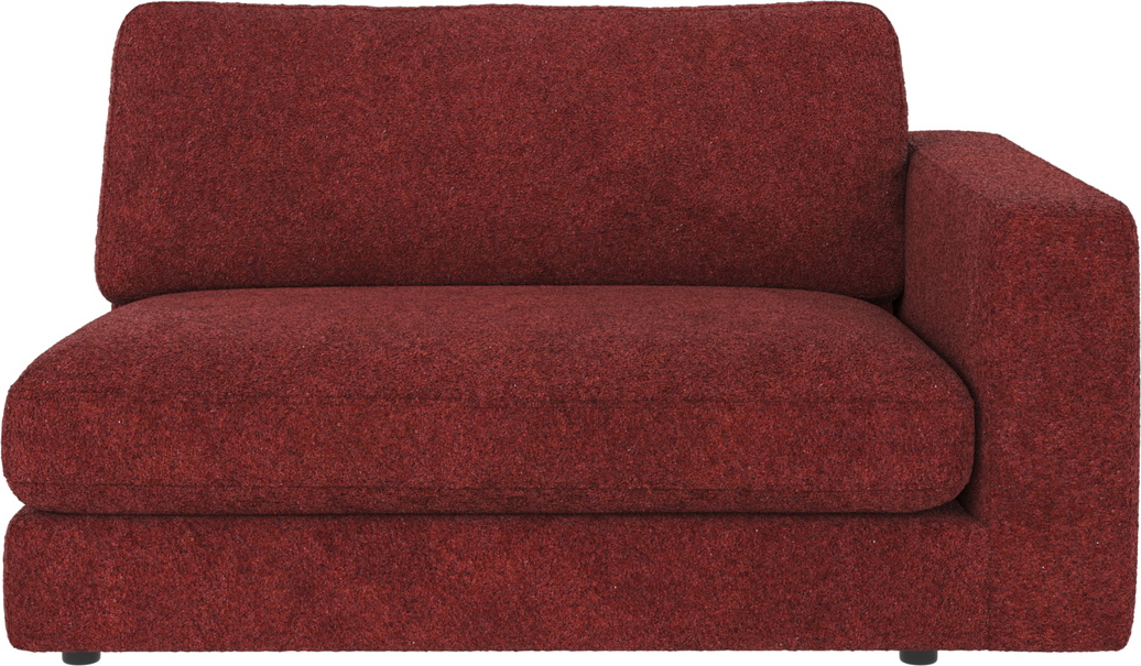 Højre Armlæn Modulsofa Rowico Duncan Anna Rød Polyester H78ã B129ã D103 Cm