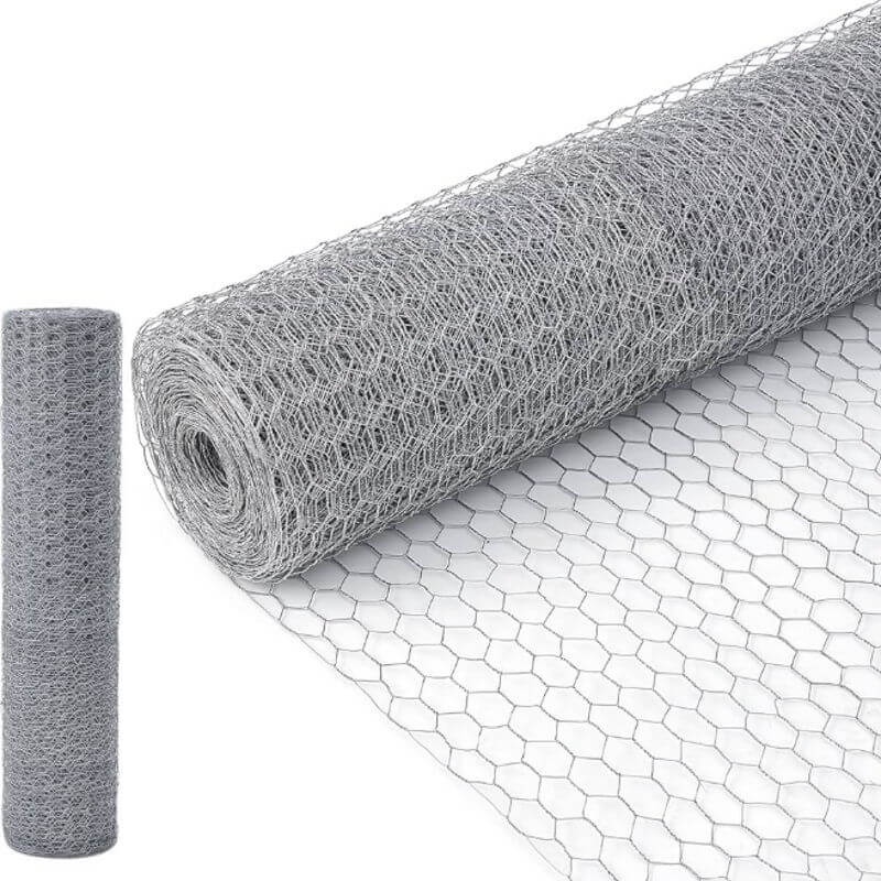 Hønsenet Galvaniseret 90 Cm   25 Meter