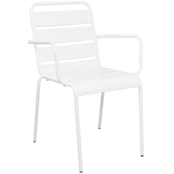 Homeville Chloe Metal Hvid 53x39x83cm