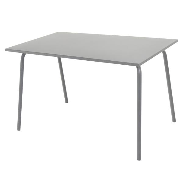 Homeville Rektangulært Metal Bord Mørkegrå 120x70cm