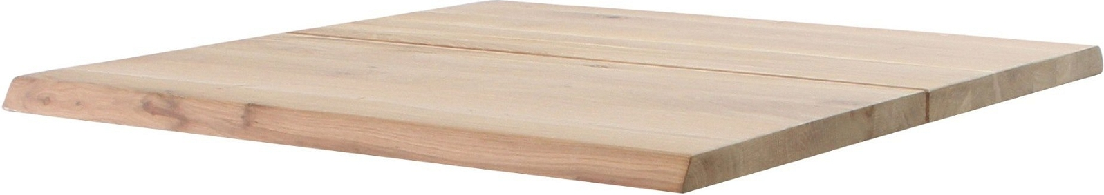 House Of Sander Curve Bordplade Til Café- Og Sofabord   Egetræ 80   80     Cm Hvid
