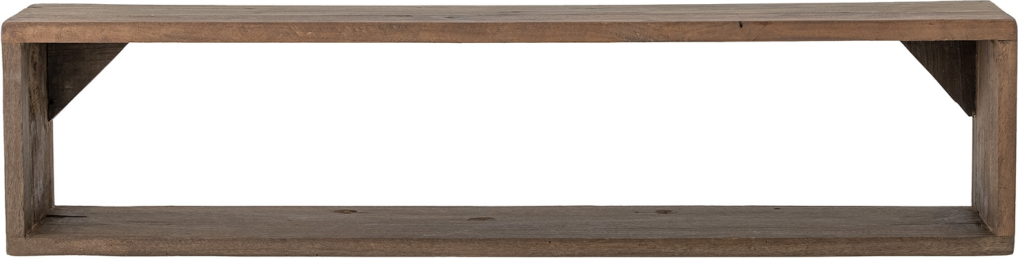 Hylde Bloomingville Belia Genanvendt Træ Slank Brun Opbevaringshylde 75ã 15ã 17 Cm
