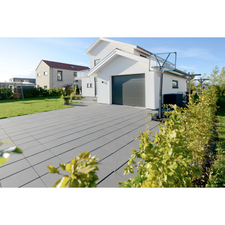 Ibf Fliser 15x30x5 Cm Sort Antracit Modul 30