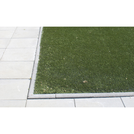 Ibf Havekantsten 6x20x100 Cm Rund Overkant Sort Antracit