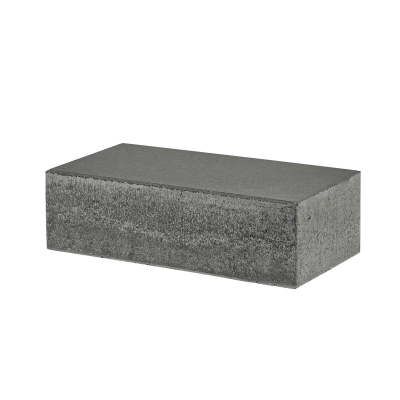 Ibf Trappetrin Lige Forkant Sort Antracit 18x60x30cm