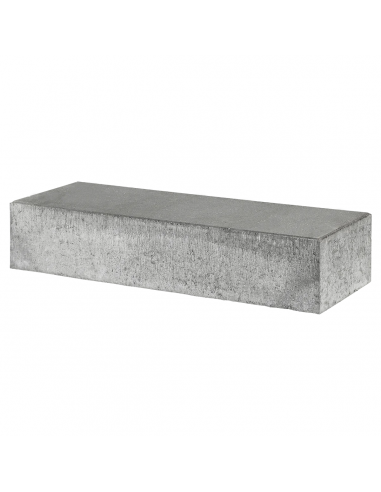 Ibf Trappetrin 70x40x15 Cm Lige Forkant Grå