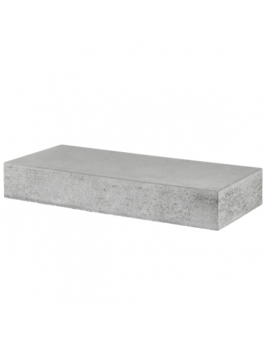 Ibf Trappetrin 100x40x15 Cm Lige Forkant Grå