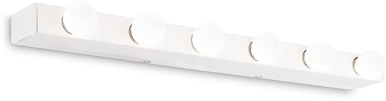 Elegant Prive Væglampe i Hvid Metal – Moderne Belysning