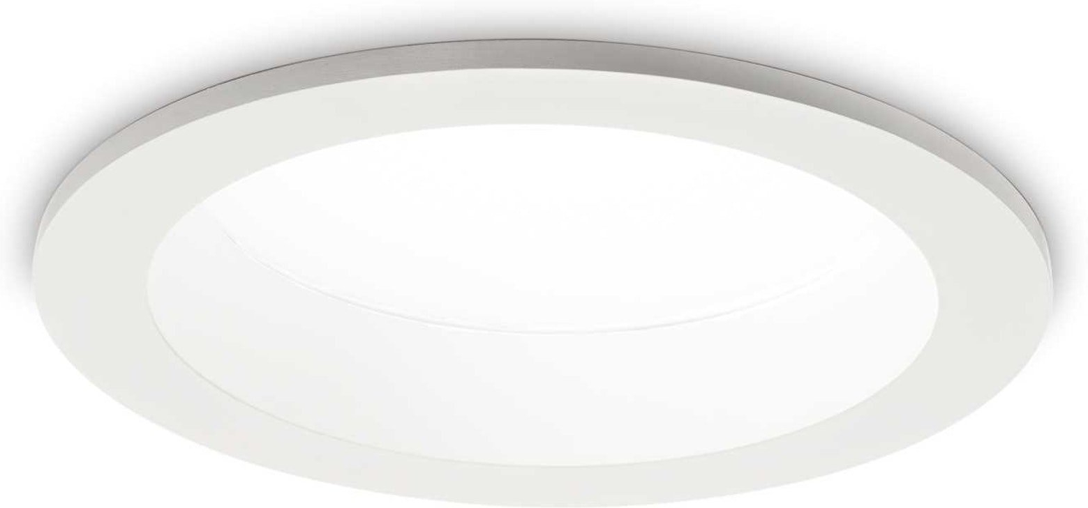 Indbygningslampe Ideal Lux Basic Wide LED 18 cm - 2900 Lumen
