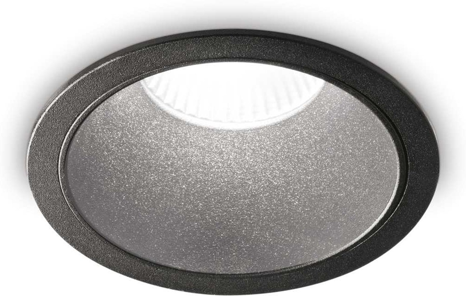 Indbygningslampe Ideal Lux Game LED 11W – Sort Elegance