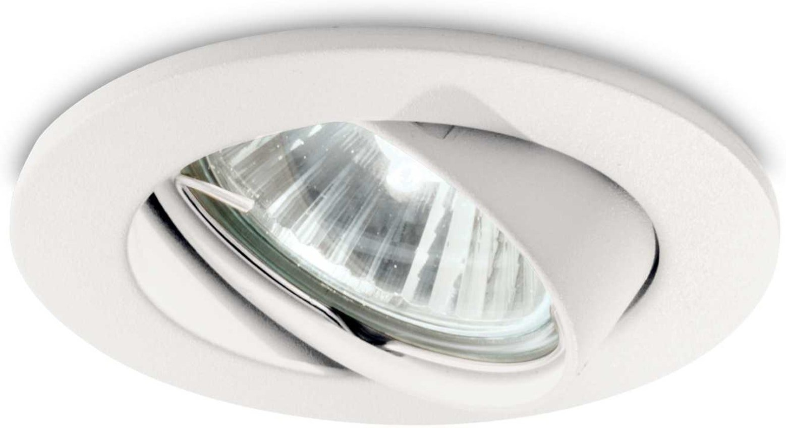 Elegant Indbygningslampe Ideal Lux Swing - Hvid Design