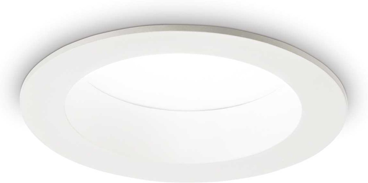 Indbygningsspot Ideal Lux Basic Wide 10 cm LED - IP44 tilbud