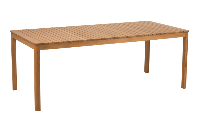 Joe Teak Bord 90 195 Cm Havebord Brafab Enggården Havemøbler