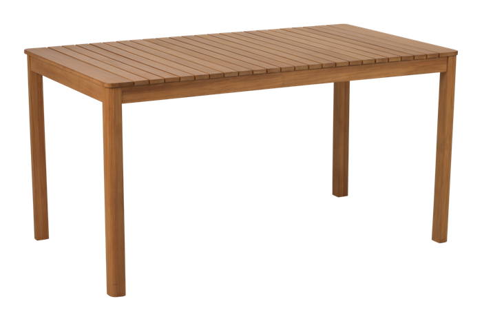 Joe Teak Bord 80   140 Cm Havebord Brafab Enggården Havemøbler