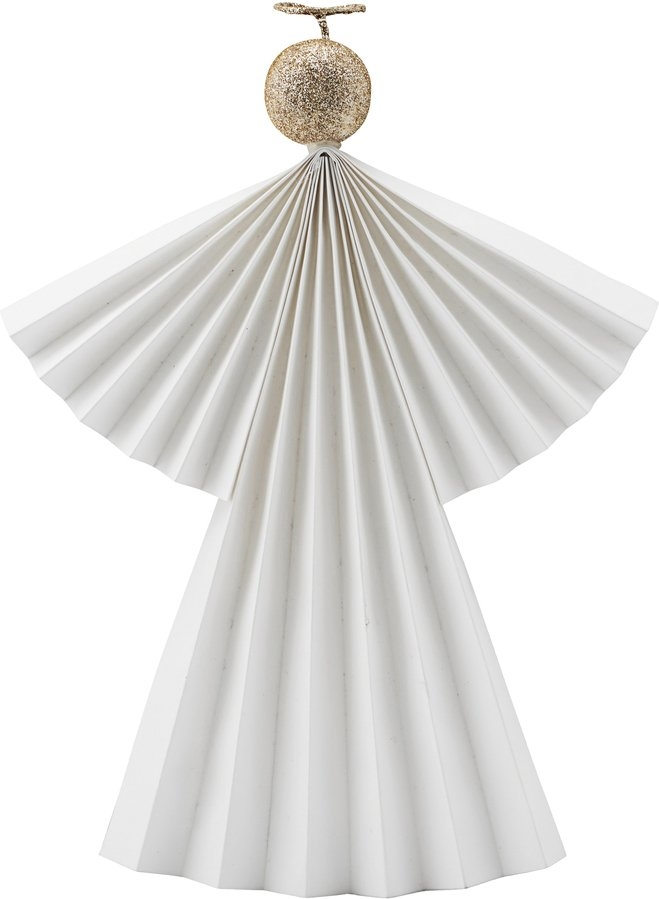 Juleornament House Doctor Angel 24 Cm Hvid
