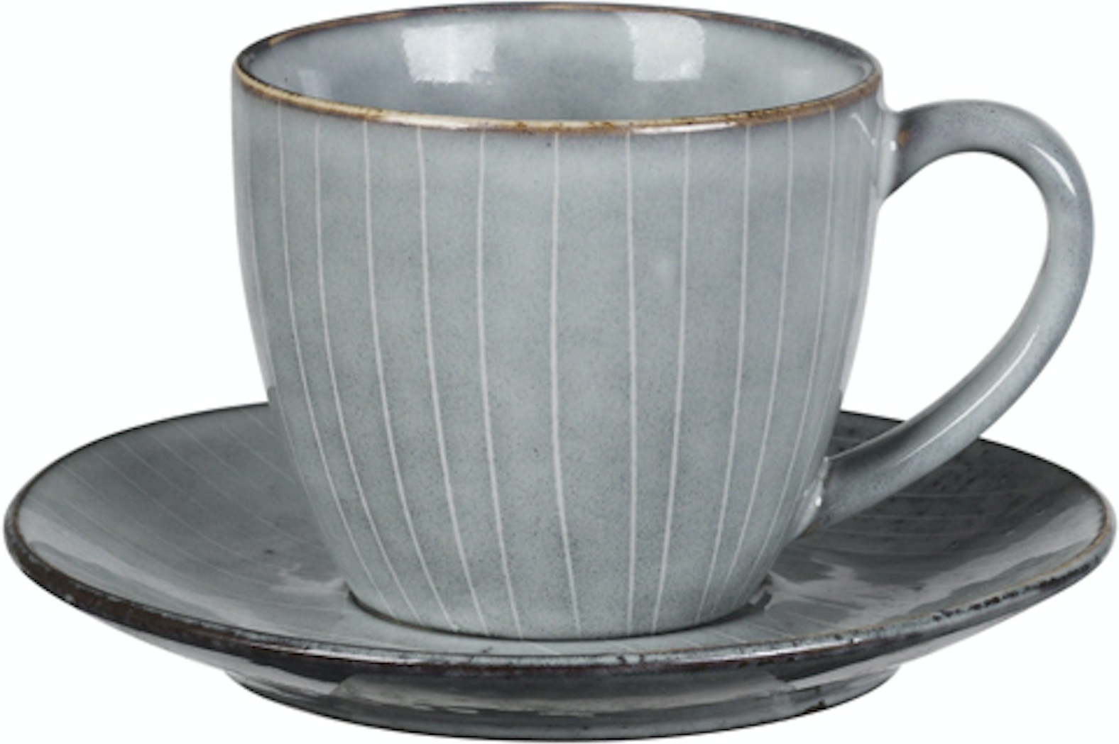Nordic Sea Kaffekop med Underkop – Skandinavisk Elegance