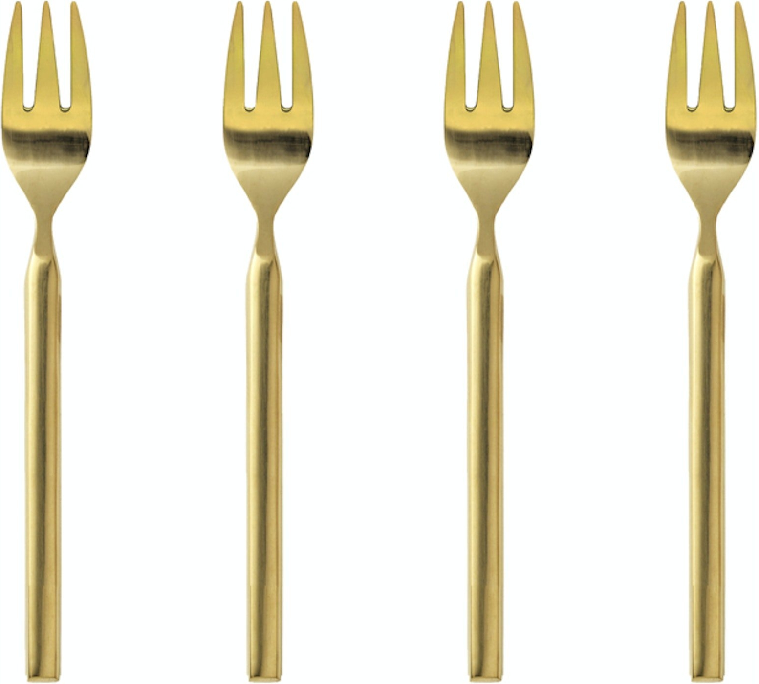 Elegant guld kagegaffel fra Broste Copenhagen - must-have!