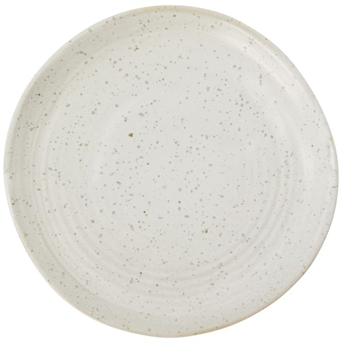 Kagetallerken House Doctor Pion ø16 Cm Porcelæn Grå Hvid
