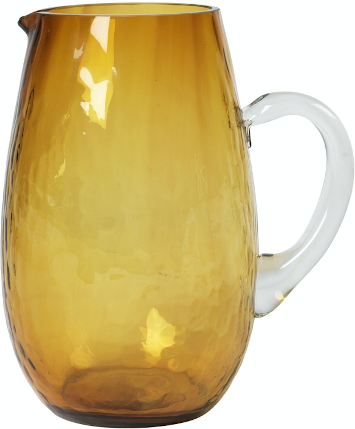 Elegant Klar Orange Kande fra Broste Copenhagen - Hammered Serie