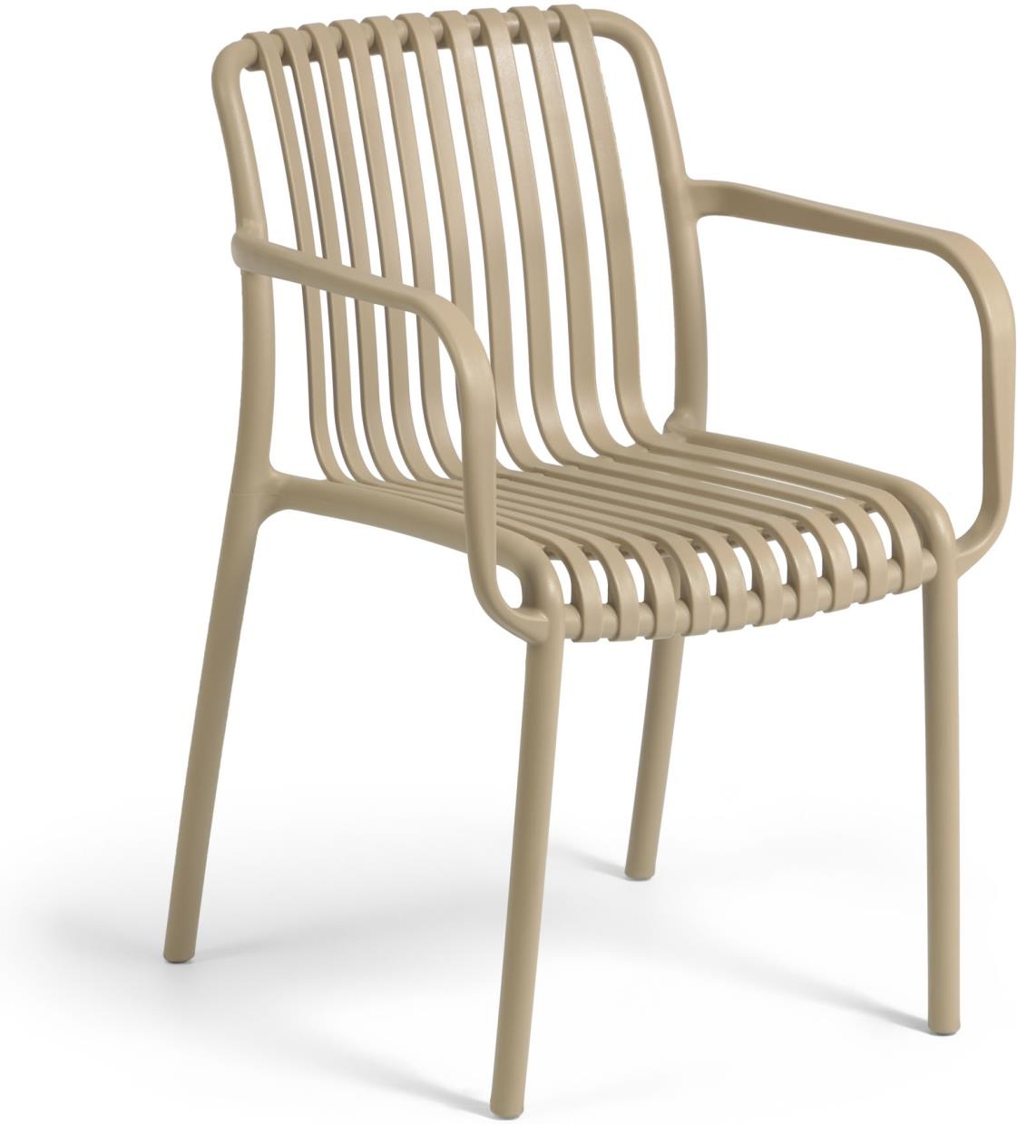 Kave Home Isabellini Beige Udendørs Spisebordsstol