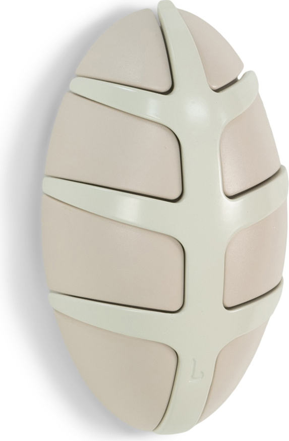 Knagerække Bug Spinder Design Sandfarvet Abs Zamak   Kroge H15xb10xd4   Modulopbygget