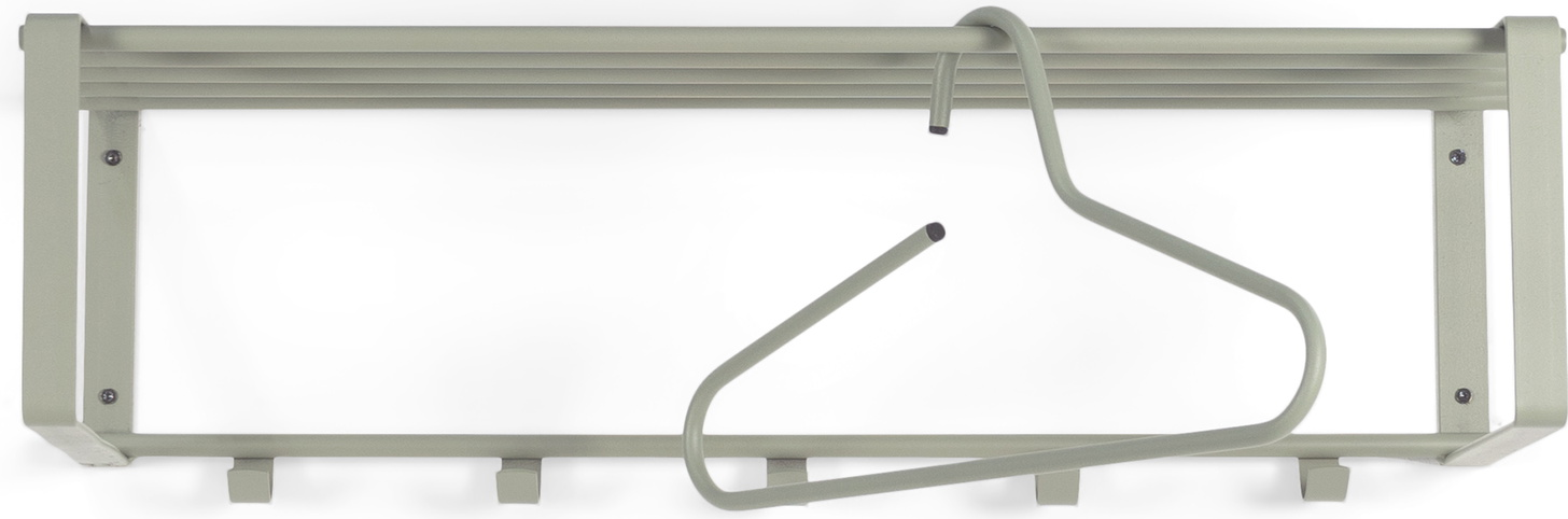 Knagerække Og Hattehylde Spinder Design Rex Støvet Grøn H19xb70xd29 Cm