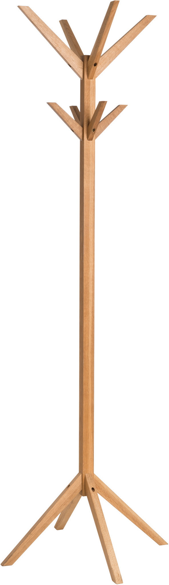 Knagerække i olieret egetræ fra Rowico - Moderne design