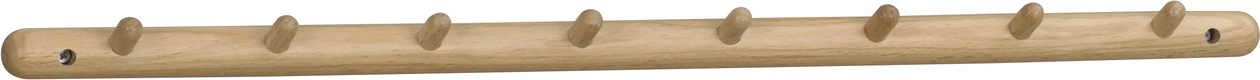 Knagerække Rowico Milford Massivt Drejet Egetræ Kroge 80 Cm Bredde Cm Dybde