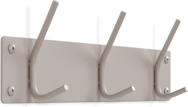 Knagerække Spinder Design Fusion   Kroge Taupe Pulverlakeret Stål 12ã 40ã     Cm
