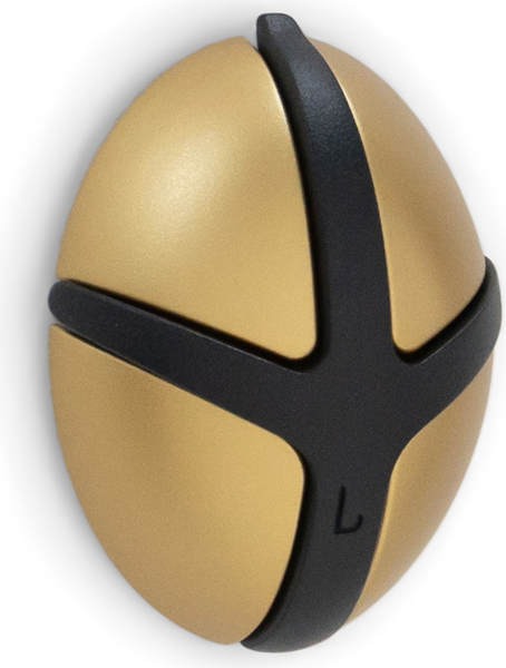 Knagerække Spinder Design Tick Guld Sort Foldbare Kroge   5ã   5ã     Cm