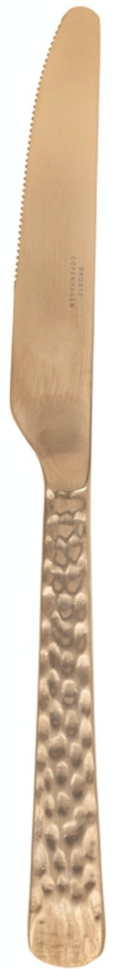 Elegant kniv i rustfrit stål med kobberfinish fra Broste