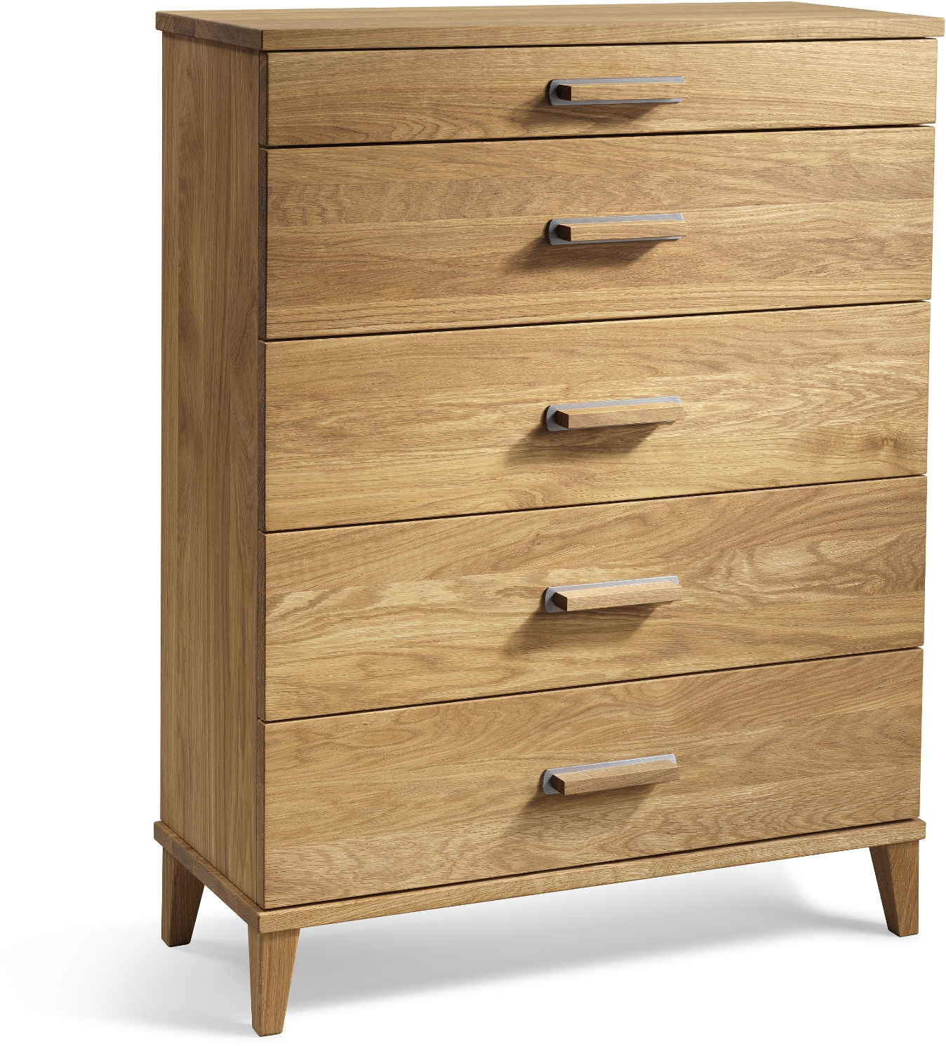 Kommode Oscarssons Möbel Malva   Lakeret Egetræ    Skuffer  H94ã B70ã D31 Cm
