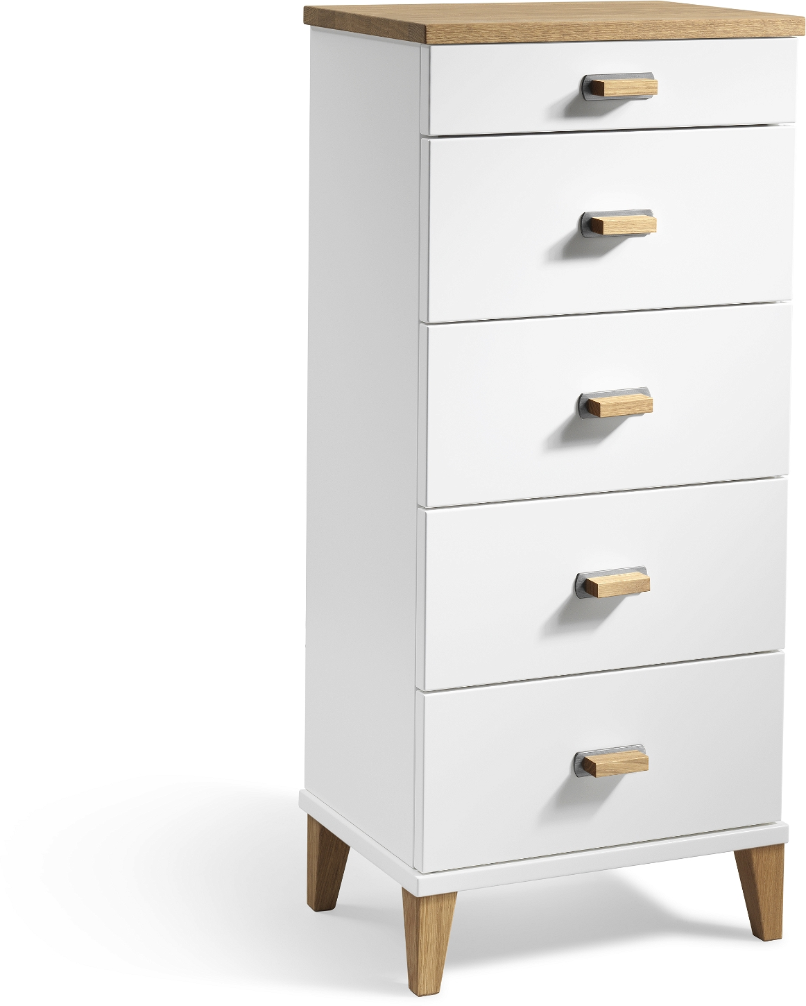Kommode Oscarssons Möbel Malva 94x40x31 Cm Eg Hvidlakeret