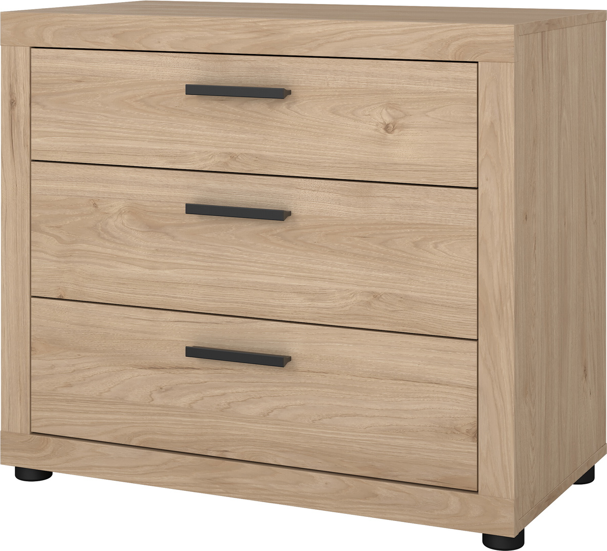 Kommode Vesterholm Ena   Skuffer Jackson Hickory   Spånplade Hdf  H67ã B77ã D42 Cm